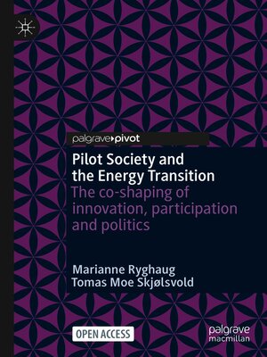 cover image of Pilot Society and the Energy Transition